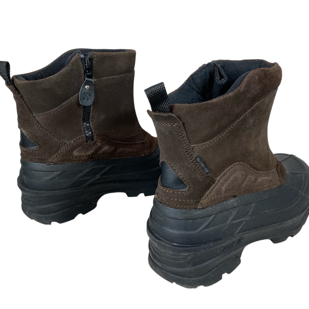 Kamik Men's Champlain 3 Winter Boots  HEAT-MX  -40 F  Pull On  Side Zippers  12W - Picture 12 of 15
